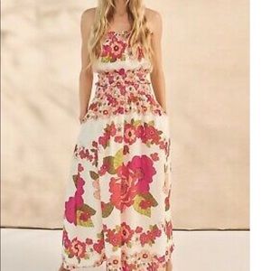 Anthropologie/Love the Label maxi floral skirt